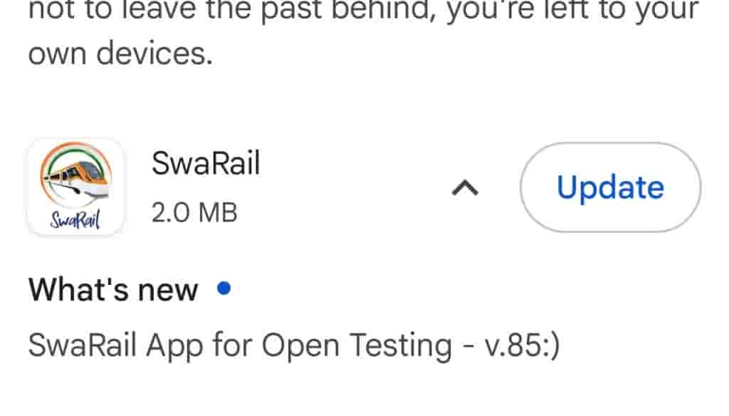 SwaRail App 'R-Wallet' Feature Added for Ticket or Food Order Payments in Android Beta v.85 (4)