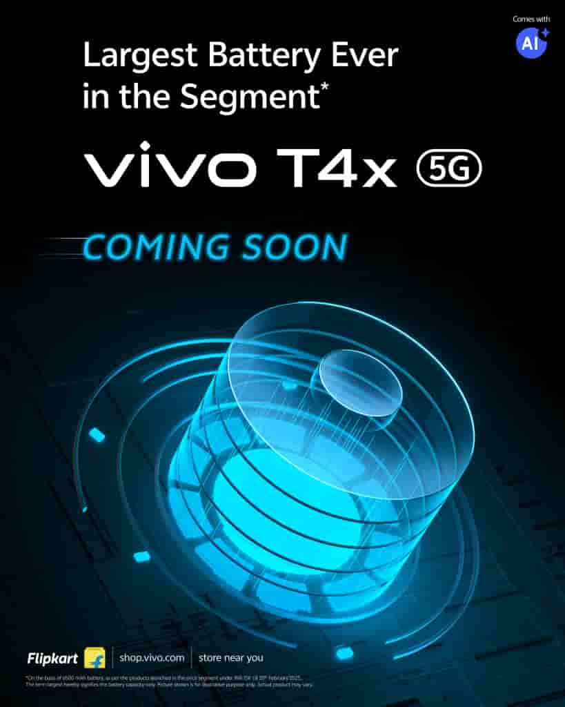 Vivo T4x 5G - Coming Soon - Image