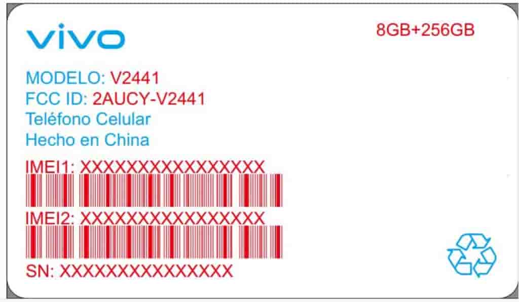 Vivo V50 Lite 4G (V2441) - FCC Certification (4)