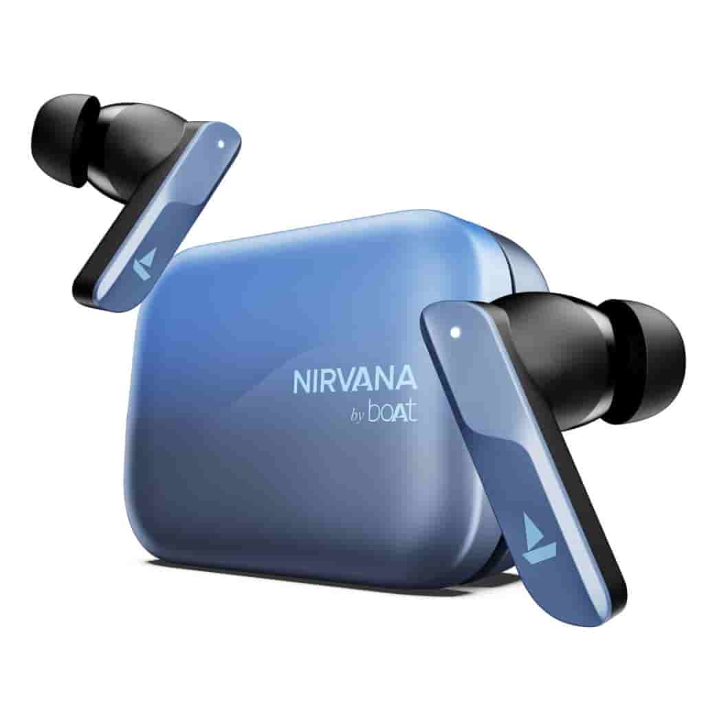 boAt Nirvana X TWS - Mist Blue
