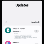 Always On Display and Good Lock Updates Now Available on Galaxy Store - X Post