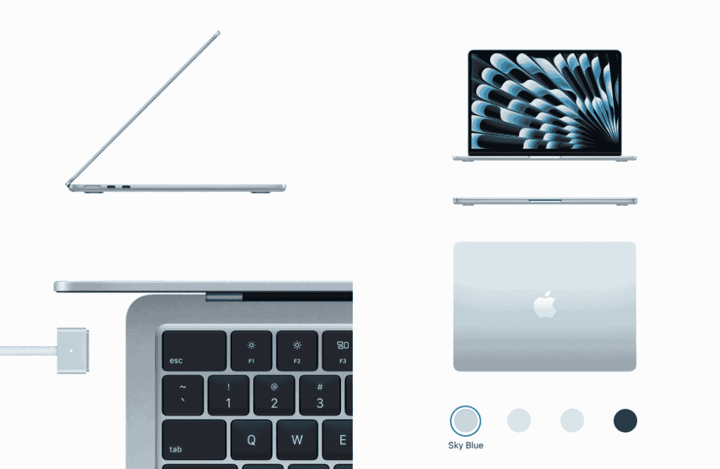 Apple MacBook Air M4 - Sky Blue