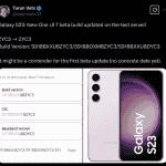 Galaxy S23 Series - New One UI 7 Beta Build Updated on Test Server - X Post