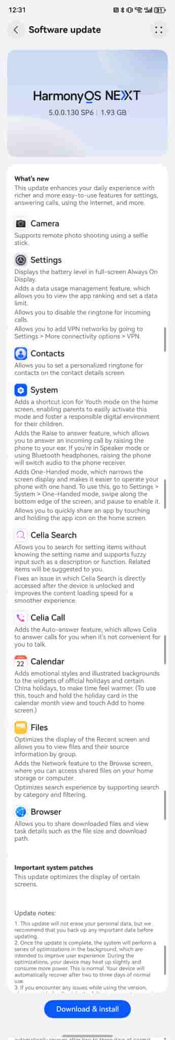HarmonyOS Update for Huawei Mate 60 Pro - Image