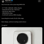 OPPO F29 - Key Specs and Features Tipped