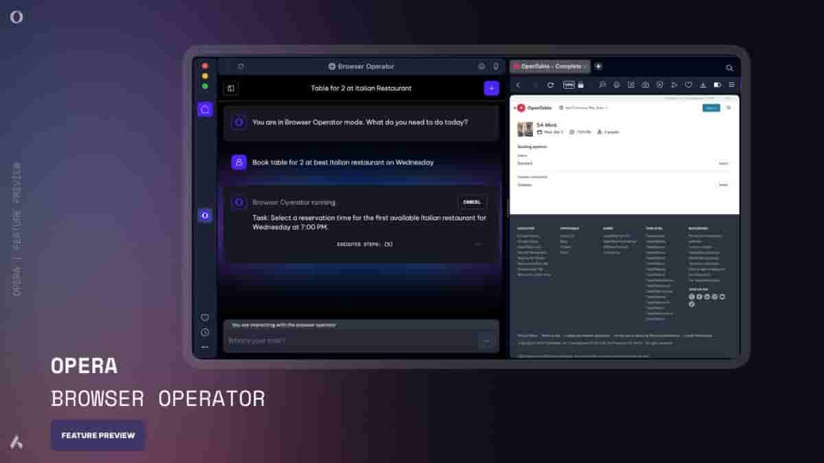 Opera AI Operator