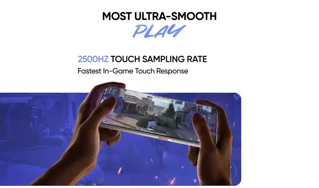 Realme P3 Ultra 5G - Touch Sampling Rate