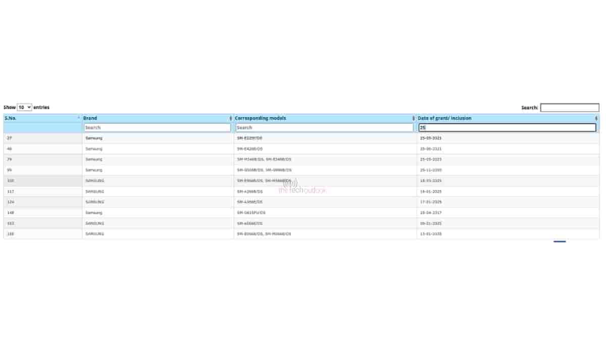 Samsung Galaxy F56 and M56 spotted on BIS
