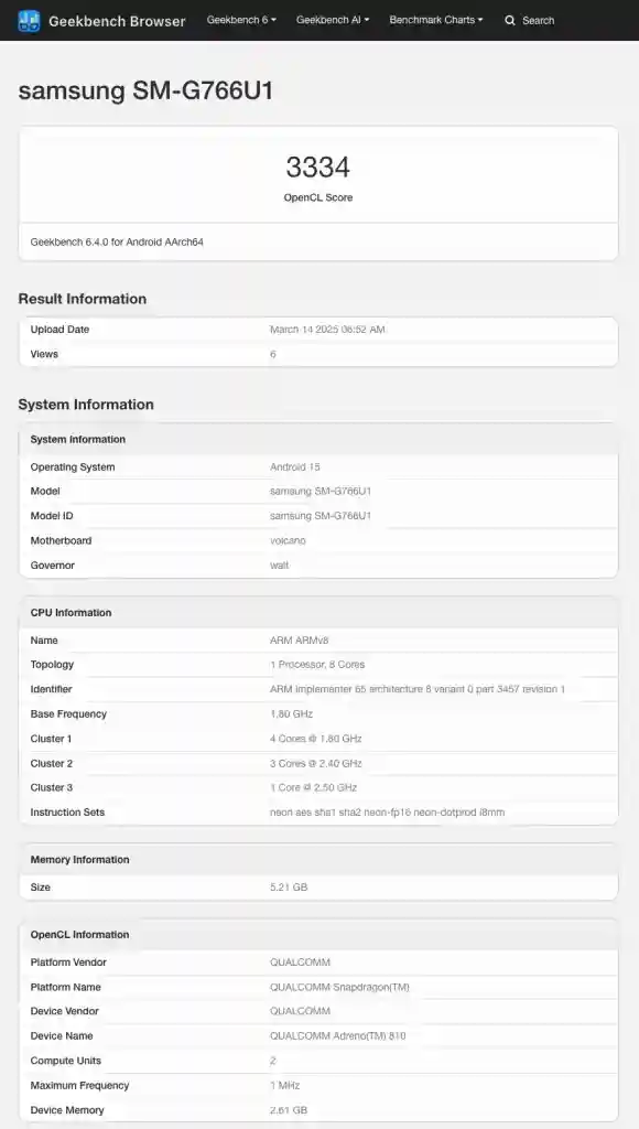 Samsung Galaxy XCover 8 Pro - Geekbench Listing (2).jpg