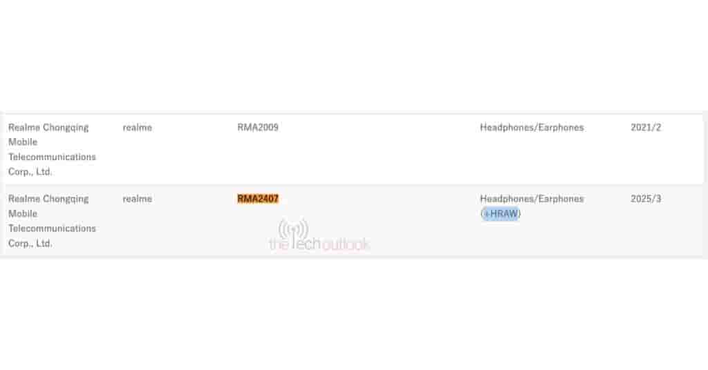 Realme Buds Air 7 Pro - Japan Hi-Res Certification