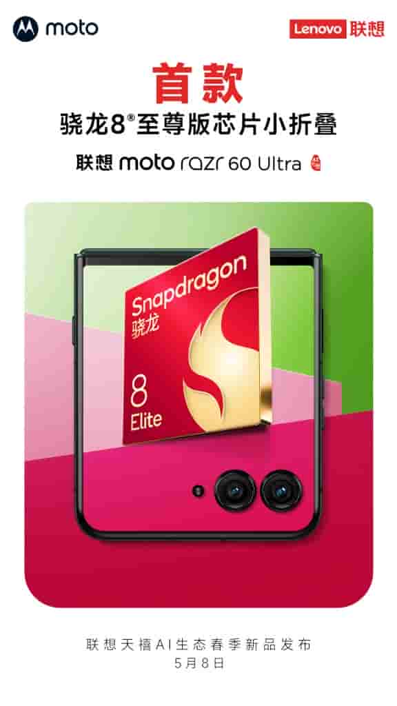 Lenovo Moto Razr 60 Ultra - Chipset