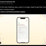 New Aadhaar App - X Post (4)