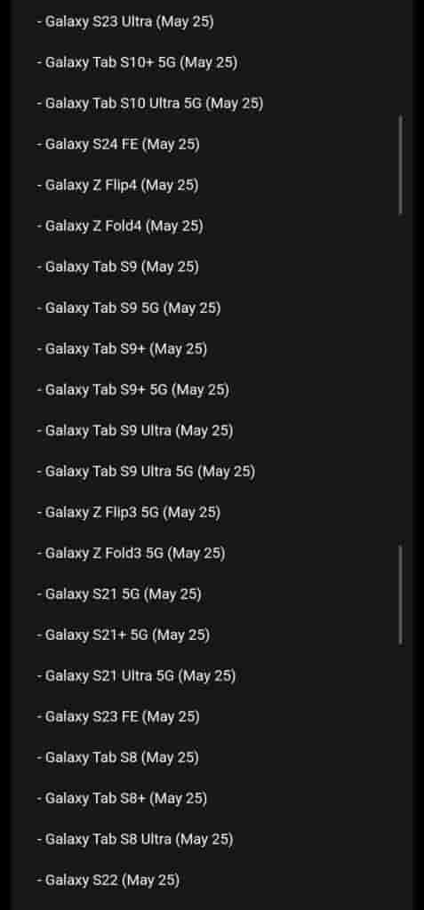 Official One UI 7 - Roll Out Timeline in India (2)