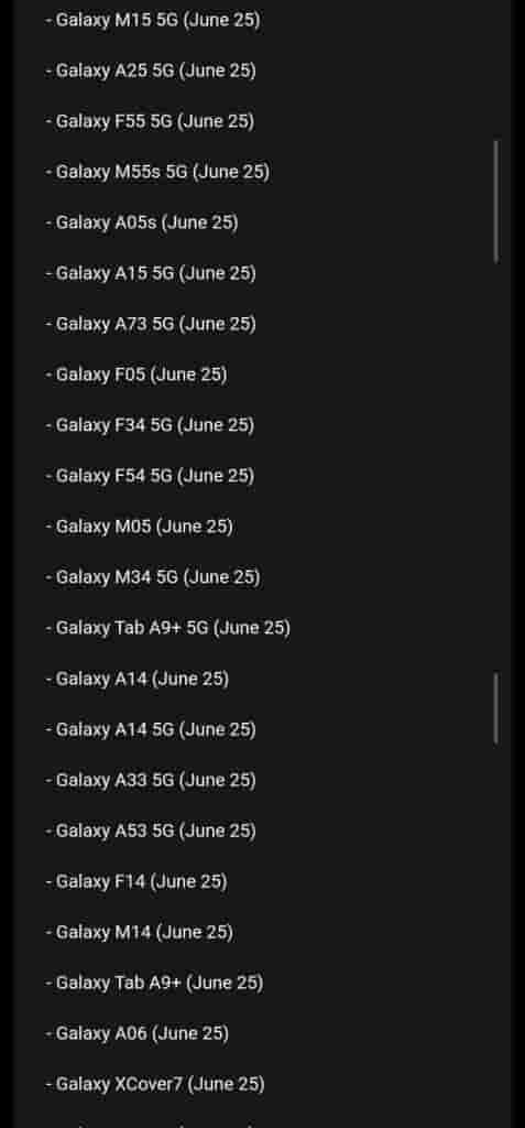 Official One UI 7 - Roll Out Timeline in India (4)