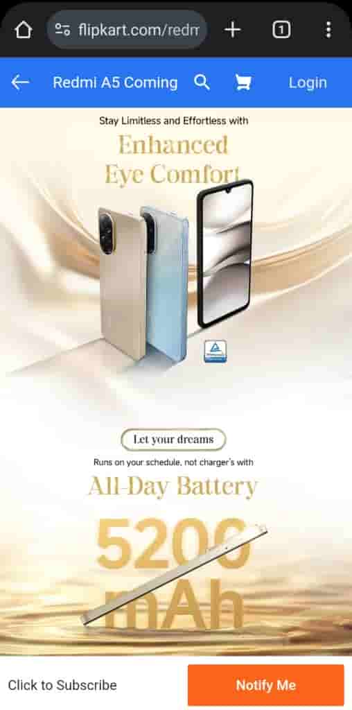 Redmi A5 - Flipkart Listing (2)