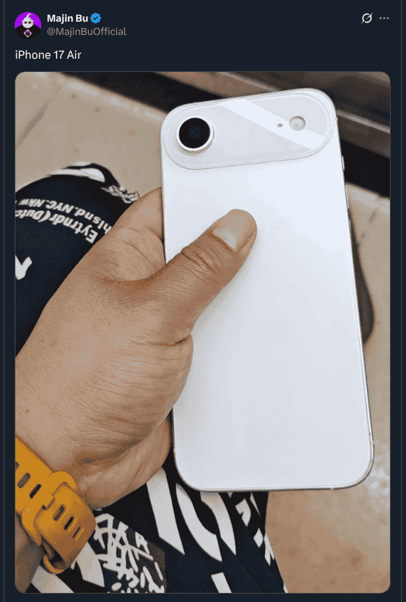 Apple iPhone 17 Air - Live Hands-On Image