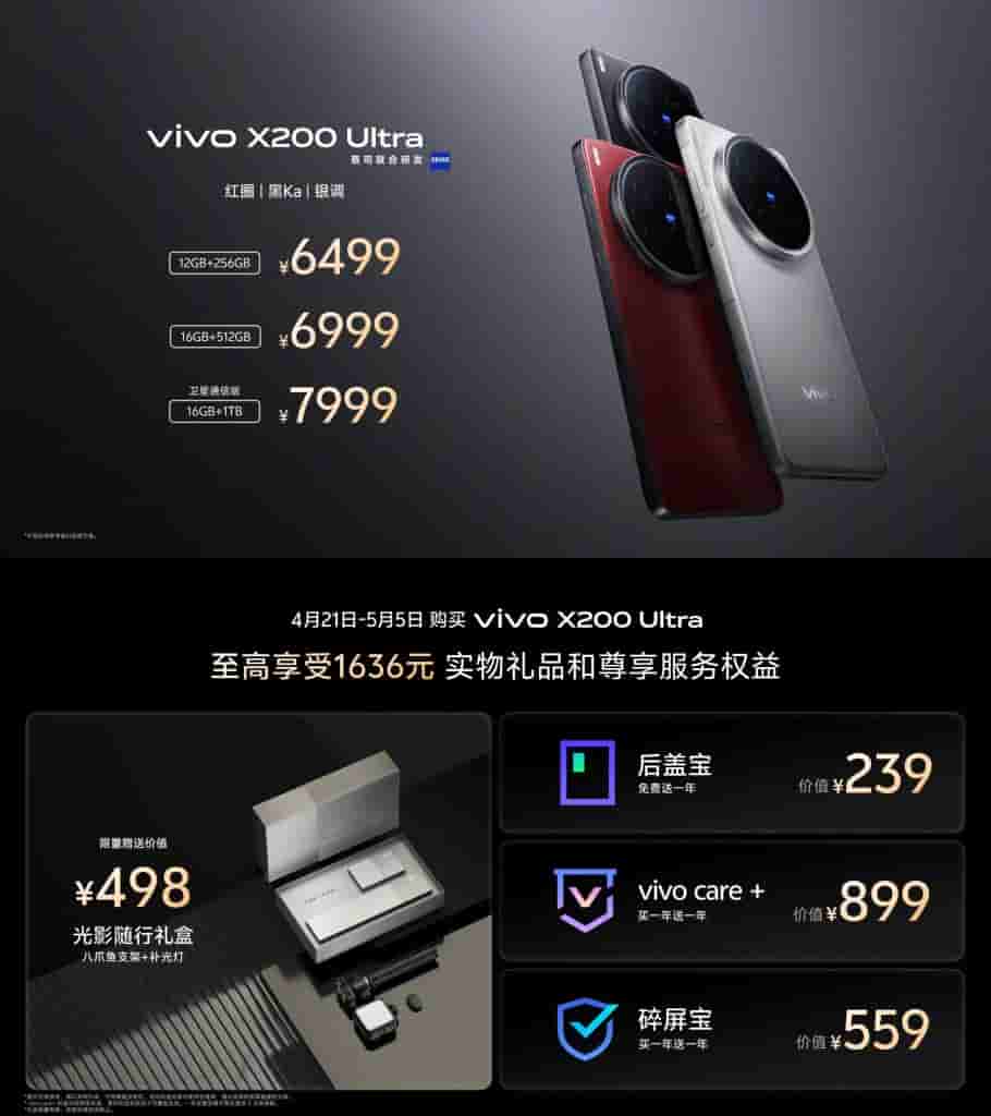 Vivo X200 Ultra - Key Specs (2)