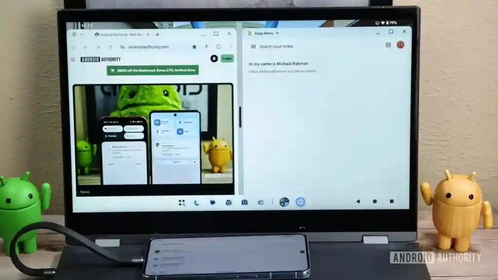 Google's Dex-Like Desktop Mode for Android Phones (2)