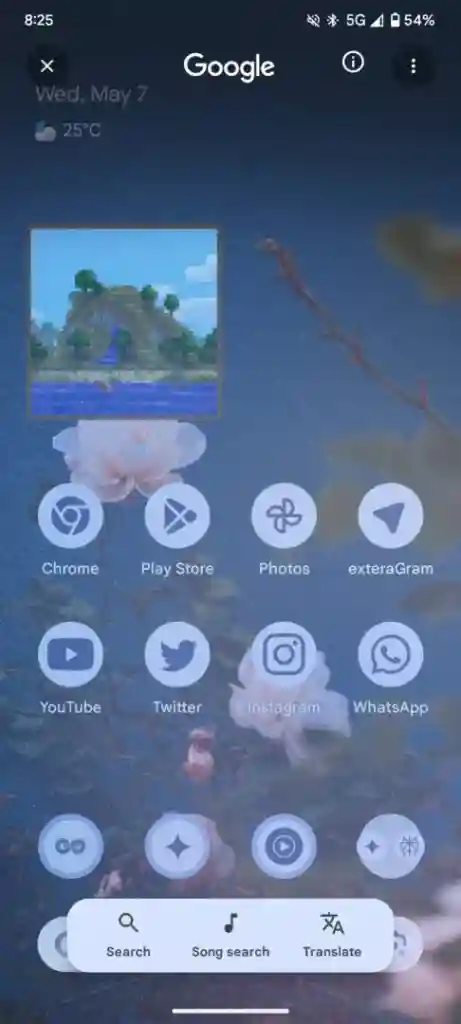 Google's New Circle to Search Layout (1) - in Light Theme