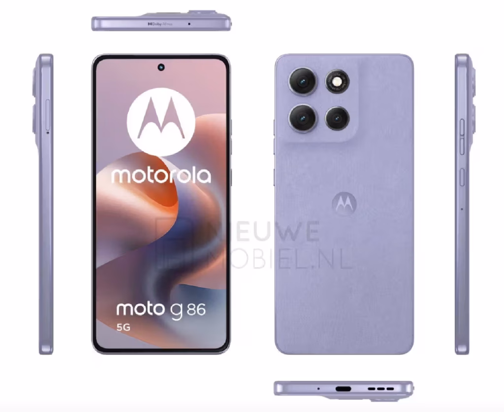 Moto G86 5G - Leaked Render (2)