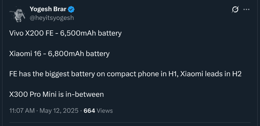 New Phones Battery Tipped