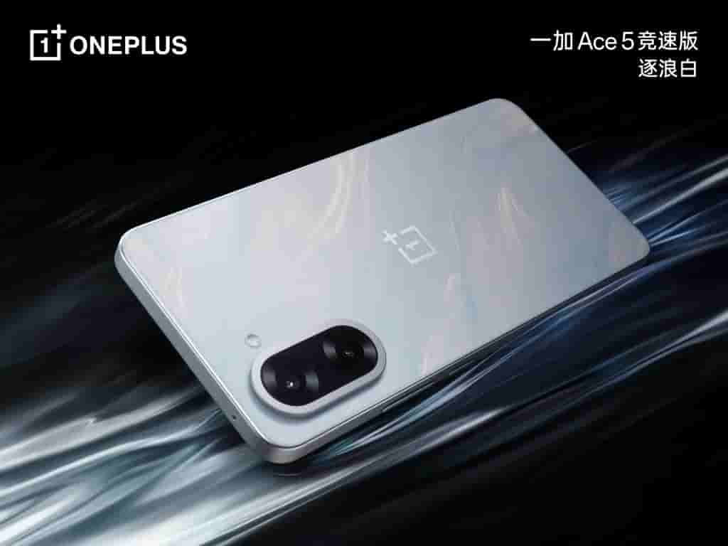 OnePlus Ace 5 Racing Edition - Wave Chasing White