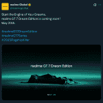 Realme GT 7 Dream Edition - X Post (Global)