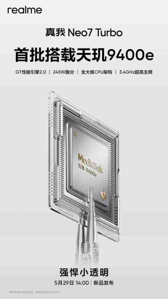 Realme Neo 7 Turbo - Teaser Poster (1)