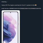 Samsung Galaxy S21 Plus - One UI 7 Official Update in India