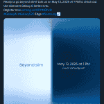Samsung Galaxy S25 Edge - Launch X Post (2)