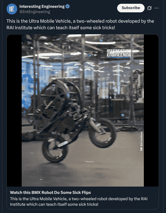 Ultra Mobile Vehicle - X Post