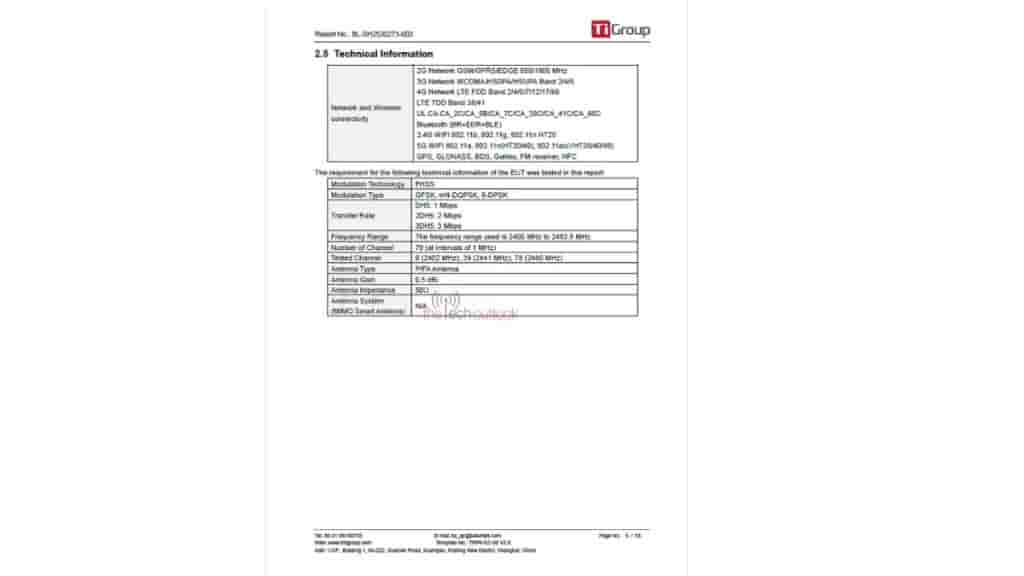 Tecno Spark 40 Pro - FCC Certification (4)