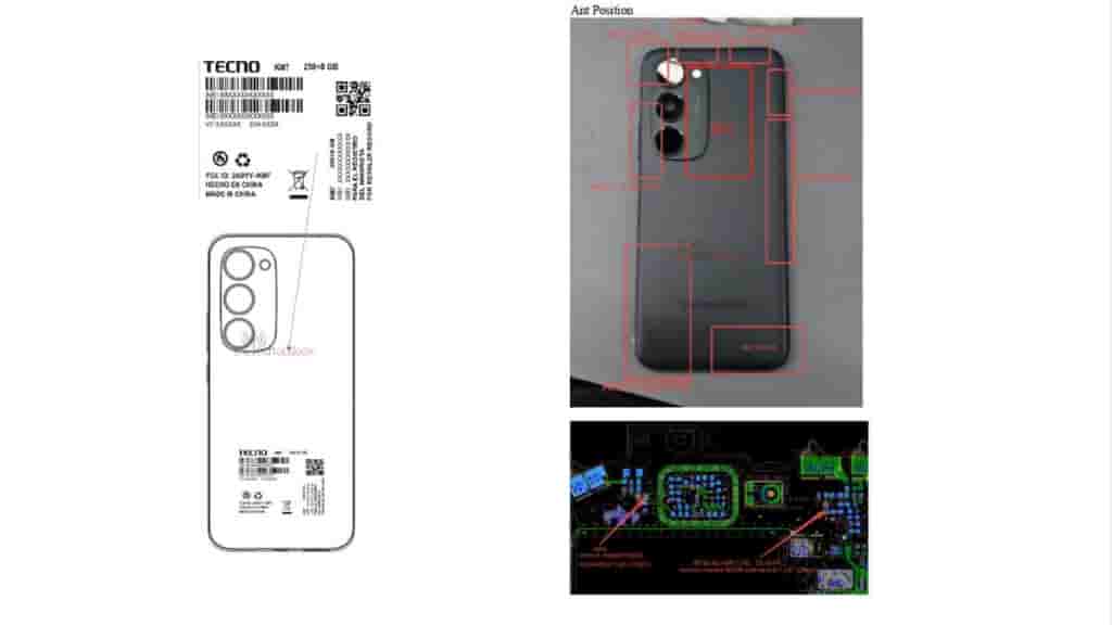 Tecno Spark 40 Pro+ Smartphone - FCC Certification (2)