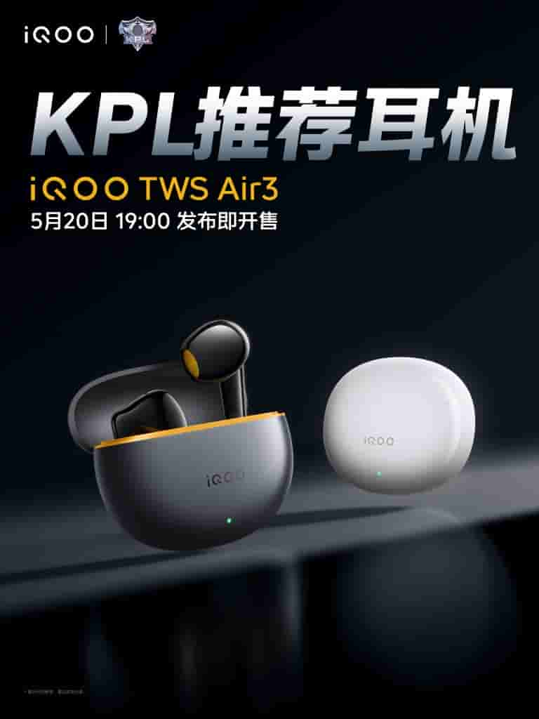 iQOO TWS Air 3 Earbuds