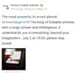 Honor Magic V5 - AI Features (Weibo Post)
