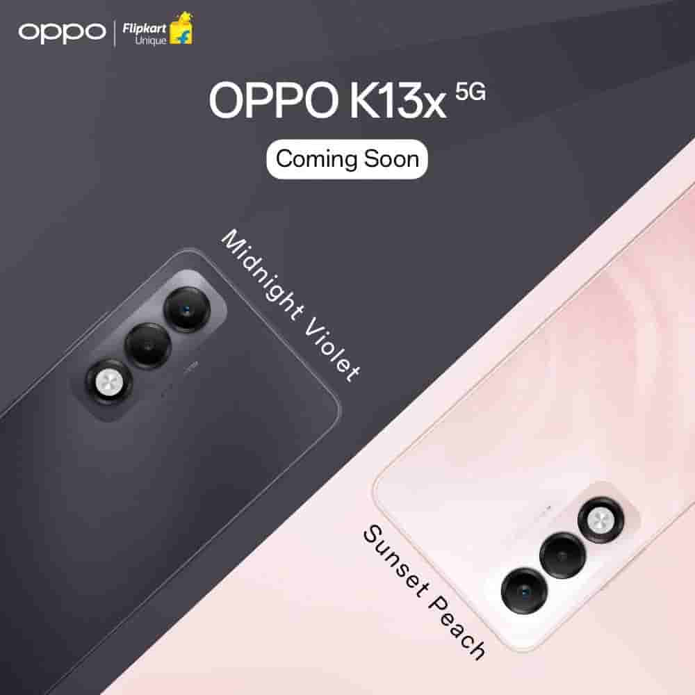 OPPO K13x 5G - Launching Soon in India