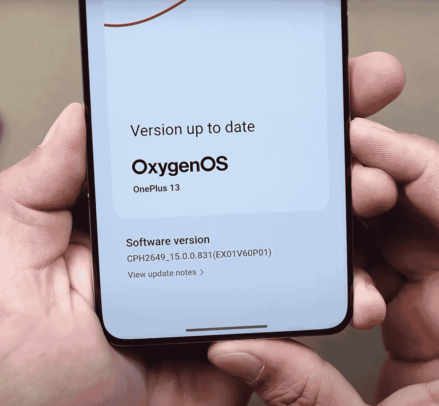 OnePlus 13 - New Update