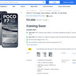 POCO F7 (256GB) - Flipkart Listing (1)