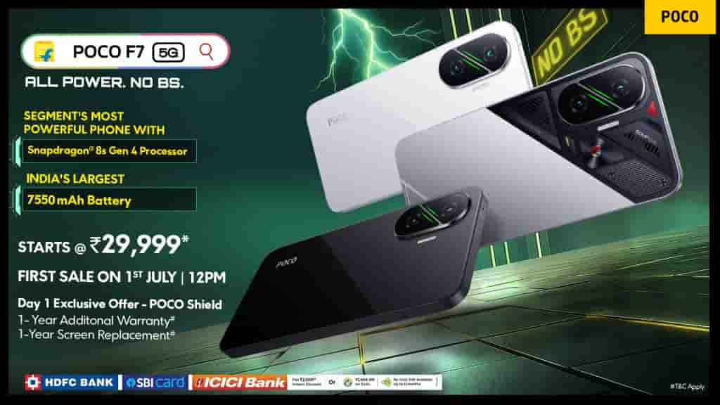 POCO F7 - Launch Offer in India