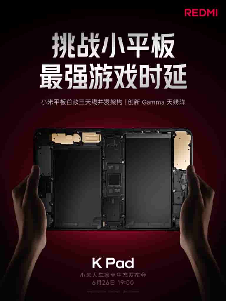 Redmi K Pad - Three Antenna Concurrent Architecture