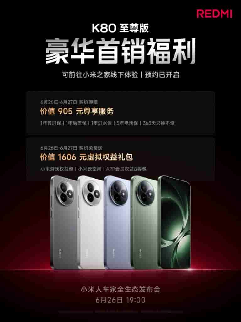 Redmi K80 Ultra - Launch Offer