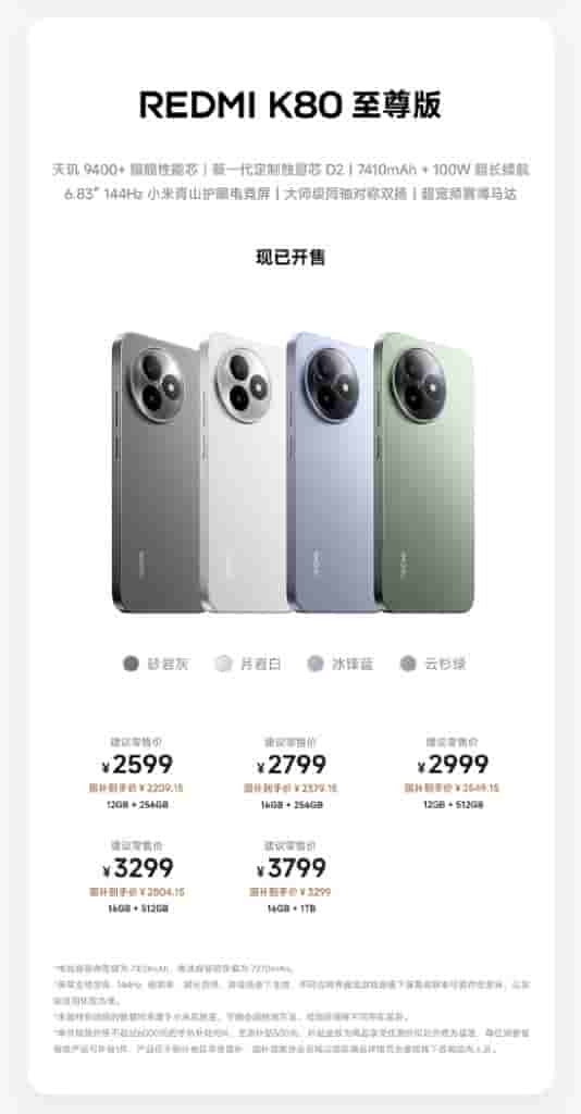 Redmi K80 Ultra - Launch Poster