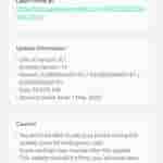 Samsung GALAXY F23 5G update
