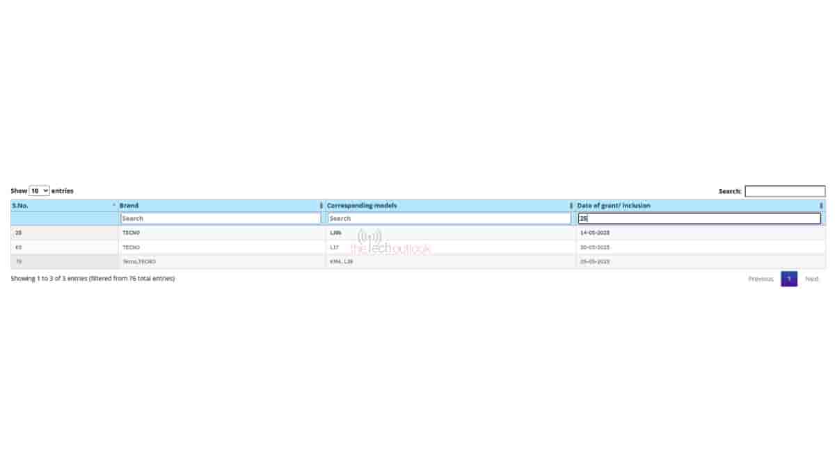 Tecno Pova 7 5G and Tecno Pova 7 Pro 5G - BIS Certification