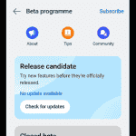 Closed Beta Section Added on OPPO Find X8 Series - X Post
