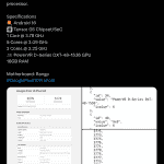 Google Pixel 10 Pro Fold - Geekbench Listing (X Post)
