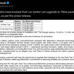 Mahindra BE 6 and XEV 9e - Pack Two 79kWh Upgrade