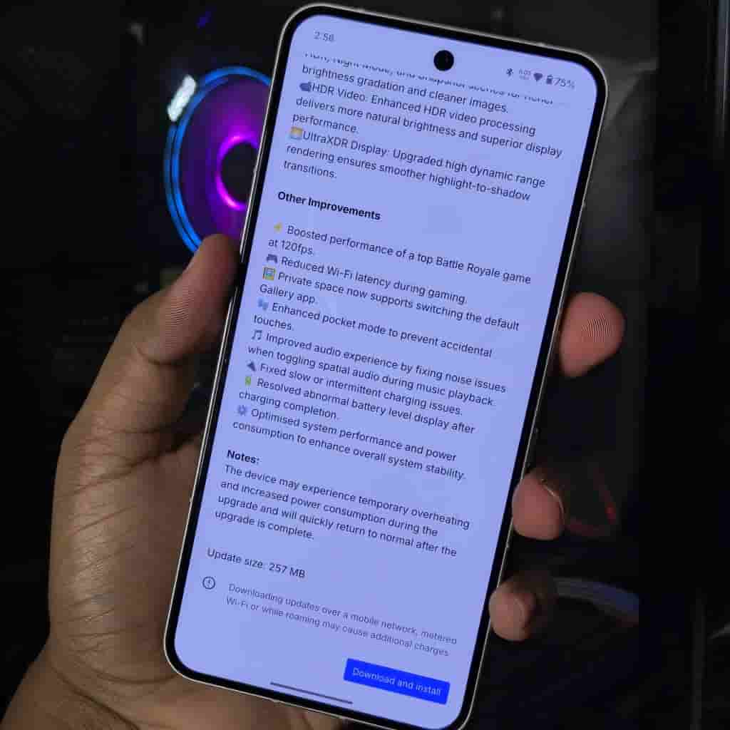 Nothing Phone (3) - First Update (2)