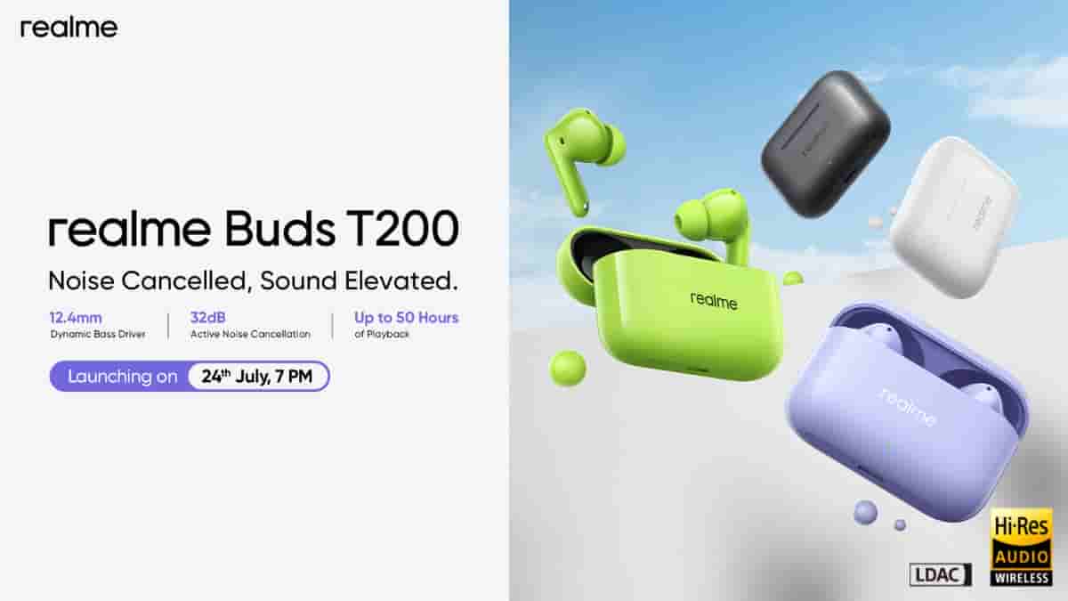 Realme Buds T200 India