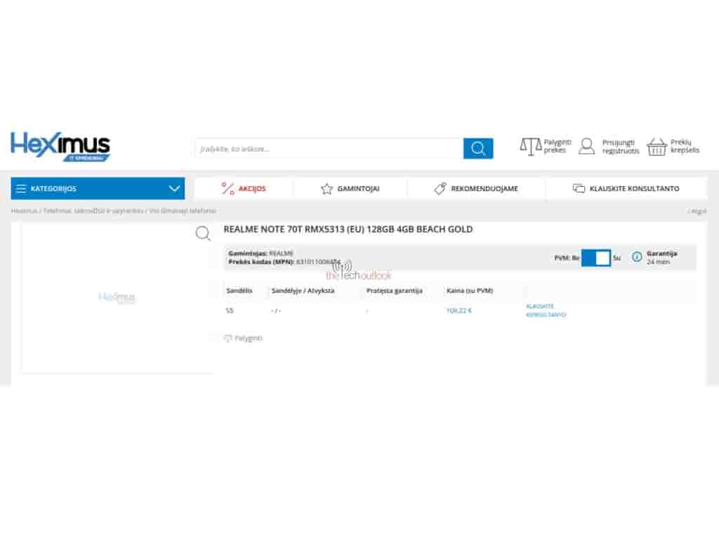 Realme Note 70T (RMX5313) - Heximus (1)